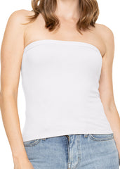 Women's & Plus Mid Length Tube Top