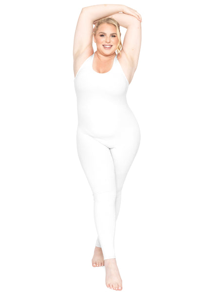 Women's Plus Size Teamwear Cotton Tank Unitard