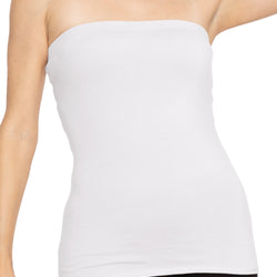 Women's & Plus Long Length Tube Top