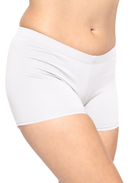 Women's and Plus Size Nylon Booty Shorts