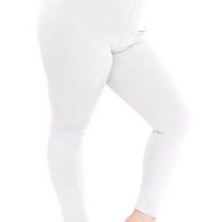 Women's Plus Size Full Length Cotton Leggings