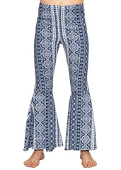 Girl's Stretch Bell Bottoms Flare Pants