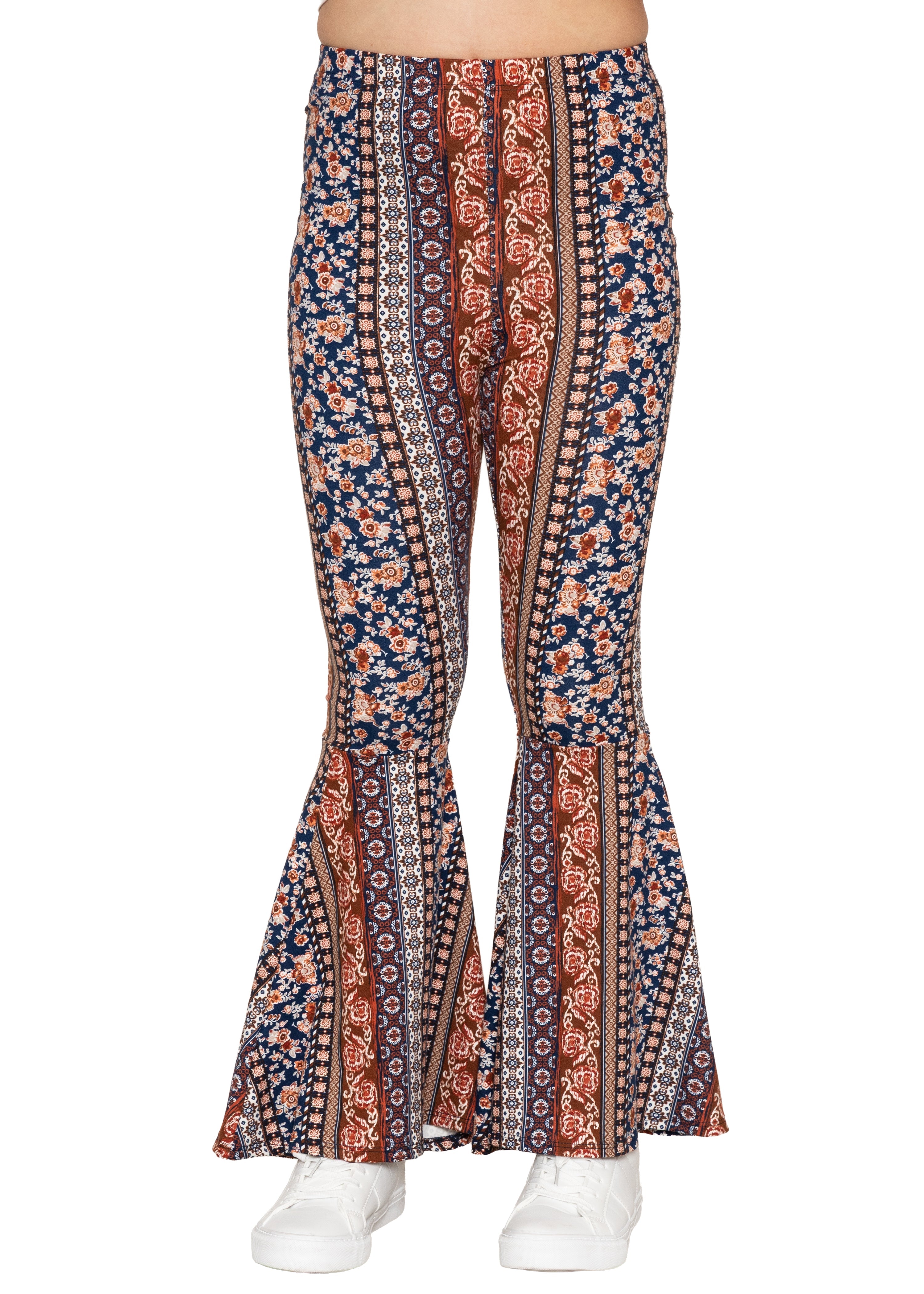 Girl's Stretch Bell Bottoms Flare Pants