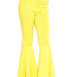 Girl's Stretch Bell Bottoms Flare Pants