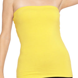 Women's & Plus Long Length Tube Top