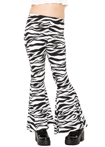 Girl's Stretch Bell Bottoms Flare Pants