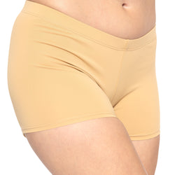 Women's and Plus Size Nylon Booty Shorts