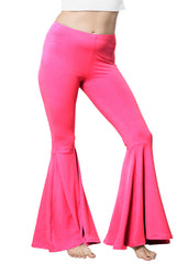Women’s Plus Size Oh So Soft Pull On Stretchy Bell Bottom Flare Pants