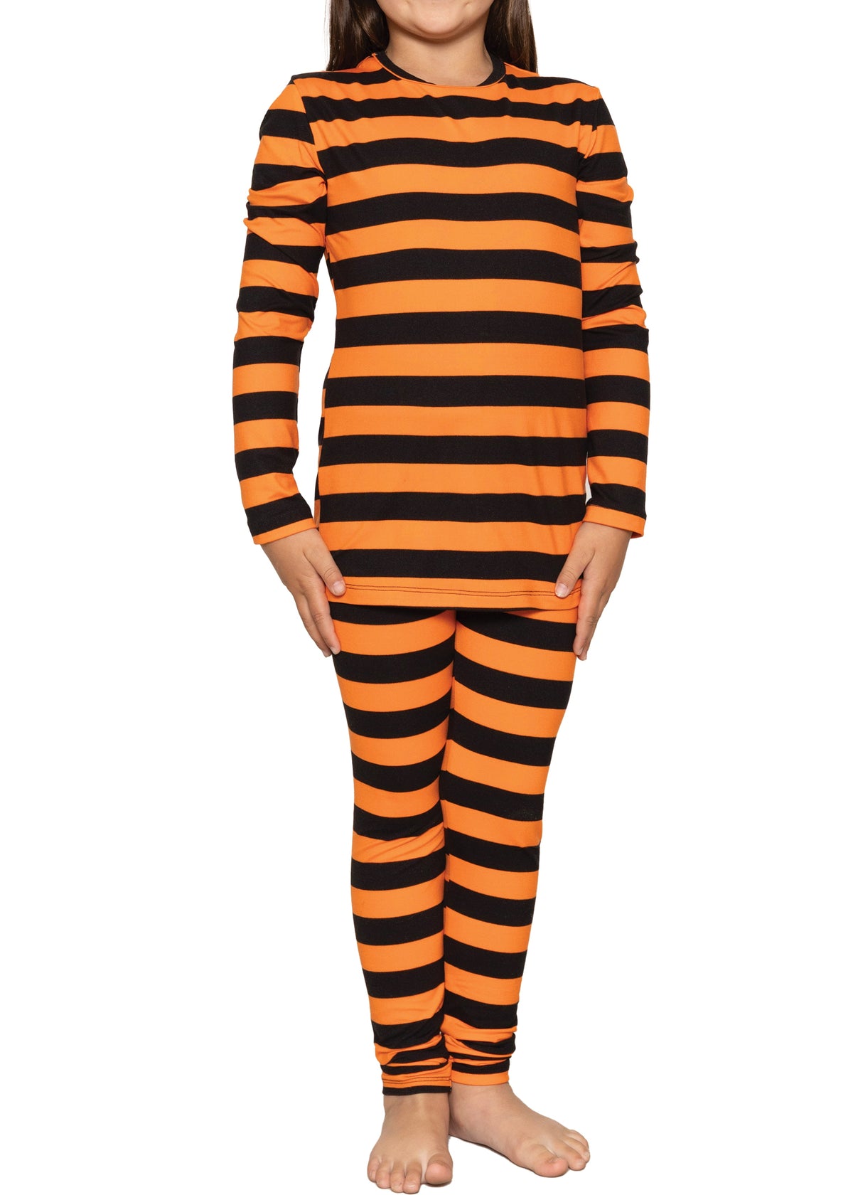 Oh So Soft Youth Girl's Long Sleeve Crew and Leggings Set, Includes Top and Bottom PRINTS