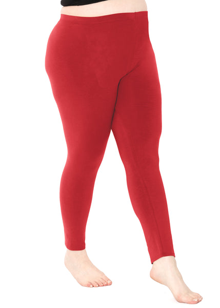 Women's and Plus Size Oh So Soft Full Length Leggings