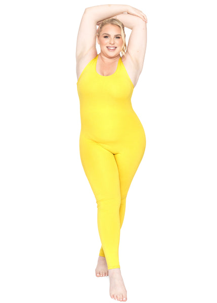 Women's Plus Size Teamwear Cotton Tank Unitard