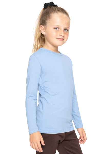 Youth Girls Oh So Soft Long Sleeve Crew Neck Top