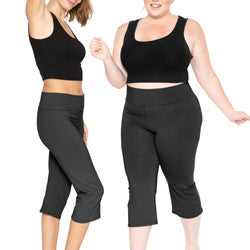 Women's and Plus Size Capri Yoga Pants