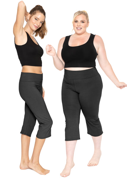 Women's and Plus Size Capri Yoga Pants