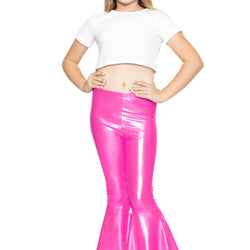 Girl's Stretch Bell Bottoms Flare Pants