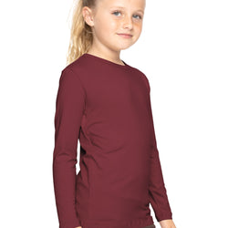 Youth Girls Oh So Soft Long Sleeve Crew Neck Top