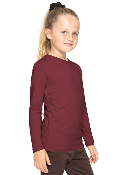 Youth Girls Oh So Soft Long Sleeve Crew Neck Top