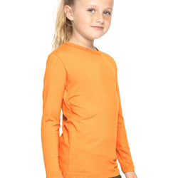 Youth Girls Oh So Soft Long Sleeve Crew Neck Top