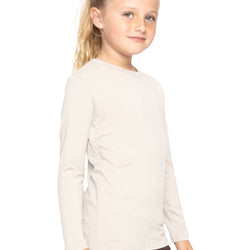 Youth Girls Oh So Soft Long Sleeve Crew Neck Top