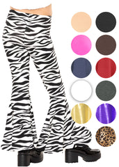 Girl's Stretch Bell Bottoms Flare Pants