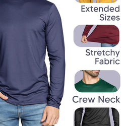 Men's Oh So Soft Long Sleeve Top | Small to 3X