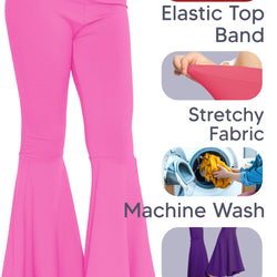 Girl's Stretch Bell Bottoms Flare Pants