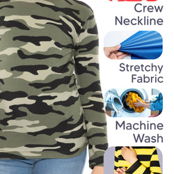 Youth Girls Oh So Soft Long Sleeve Crew Neck Top