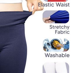 Girl's Cotton Stretch High Waist Biker Shorts | Size 4 to 14