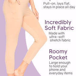 Women and Plus Size High Waist Full Length Leggings with Pocket