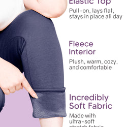 Women's Plus Size Milky Fleece Leggings | X-Large to 7X