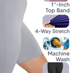 Women's and Plus Oh So Soft Biker Shorts