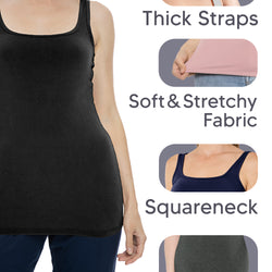 Women's Oh So Soft Long Length Tank Top