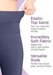 Women Plus Size High Waist Cotton Bootcut Yoga Pants