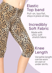 Girl's Oh So Soft Knee Length Leggings