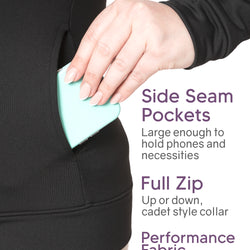 Women's Dance Cheer Cotton Warm Up Jacket