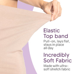 Plus Size Comfortable Soft Stretch MIDI Skirt | XL to 3X