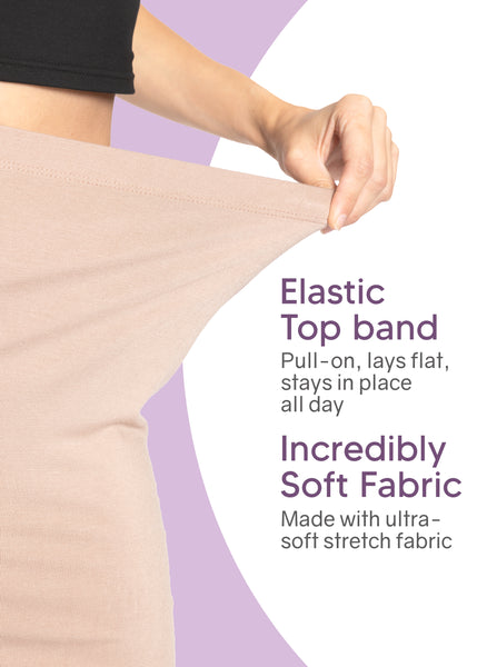 Women's Plus Size Soft Stretch MIDI Skirt