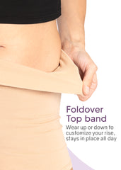 Women's Teamwear Foldover Yoga Shorts