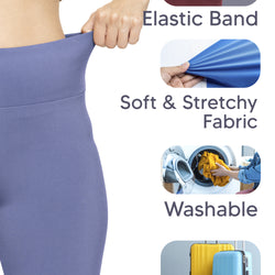 Women Plus Size High Waist Ultra Flex Full-Length Bootcut Yoga Pants