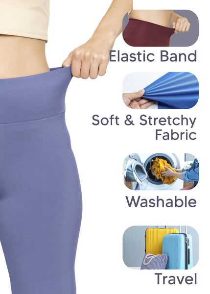 Women Plus Size High Waist Ultra Flex Full-Length Bootcut Yoga Pants