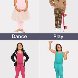 Teamwear Girl's Cotton Tank Unitard | Size 4 to 16