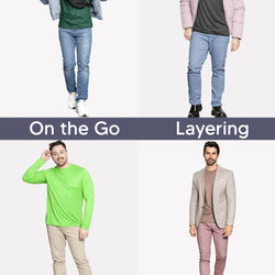 Men's Oh So Soft Long Sleeve Top | Small to 3X