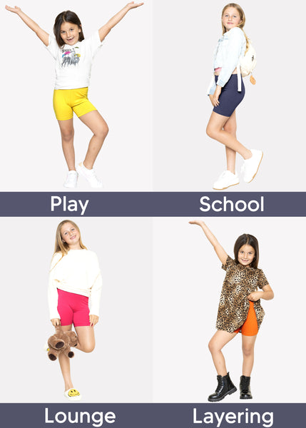 Girl's Cotton Cartwheel Shorts