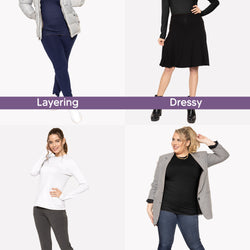 Women's and Plus Oh So Soft Long Sleeve Crew Neck Top