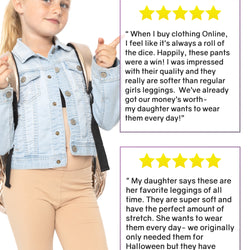 Oh So Soft Youth Girl's Prints Leggings