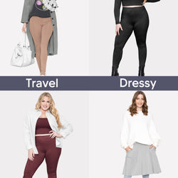 Women's Plus Size Full Length Cotton Leggings