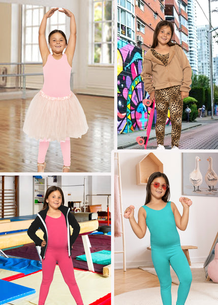 Teamwear Girl's Cotton Tank Unitard | Size 4 to 16