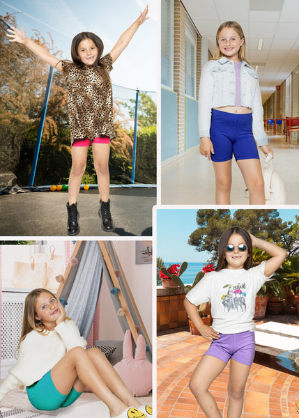 Girl's Cotton Cartwheel Shorts