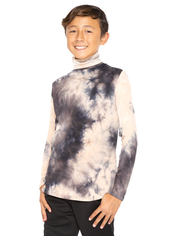 Oh So Soft Boy's Long Sleeve Poly Spandex Turtleneck More Colors
