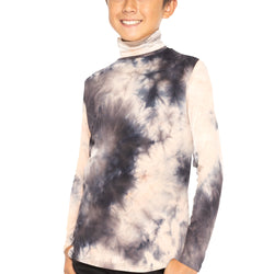 Oh So Soft Boy's Long Sleeve Poly Spandex Turtleneck